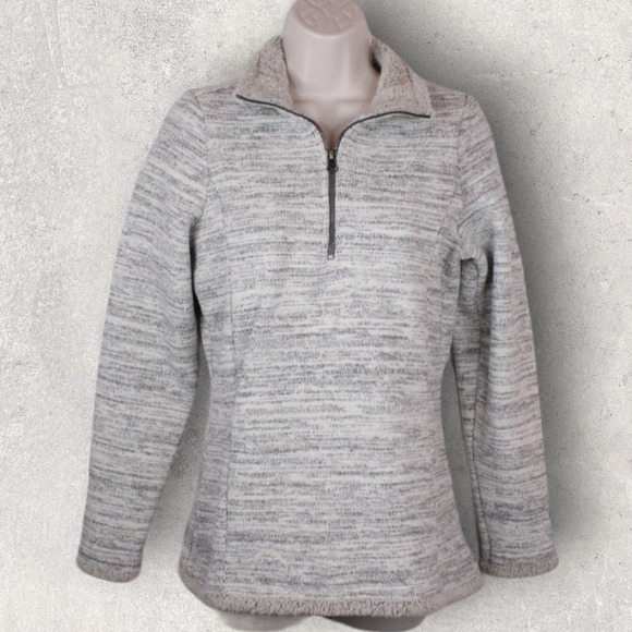KUHL Alaska 1/4 Zip Jacket in Heather Gray Size Small - Picture 2 of 8